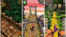 Temple Run VS Temple Run 2 VS Temple Run Oz