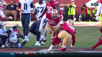 Delanie Walker coughs up the football, 49ers recover