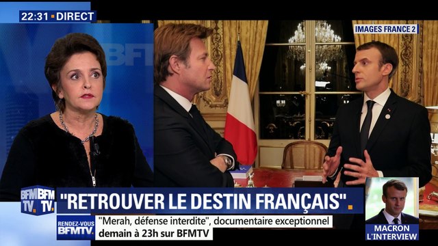 Emmanuel Macron face à Delahousse: une interview présidentielle dans un format inédit (2/3)