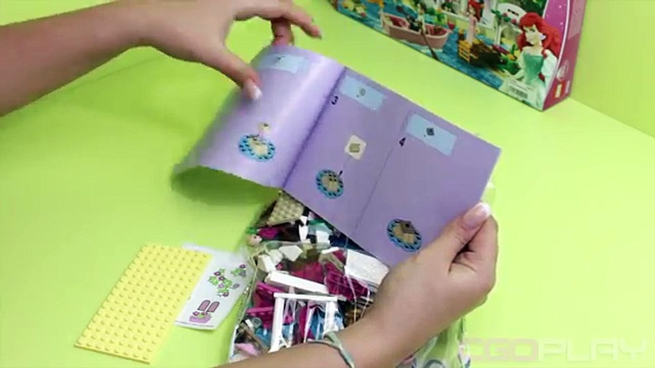 ♥ LEGO Disney Princess Ariels Magical Kiss Unboxing (LEGO Disney Princess Toy Sets for Girls)