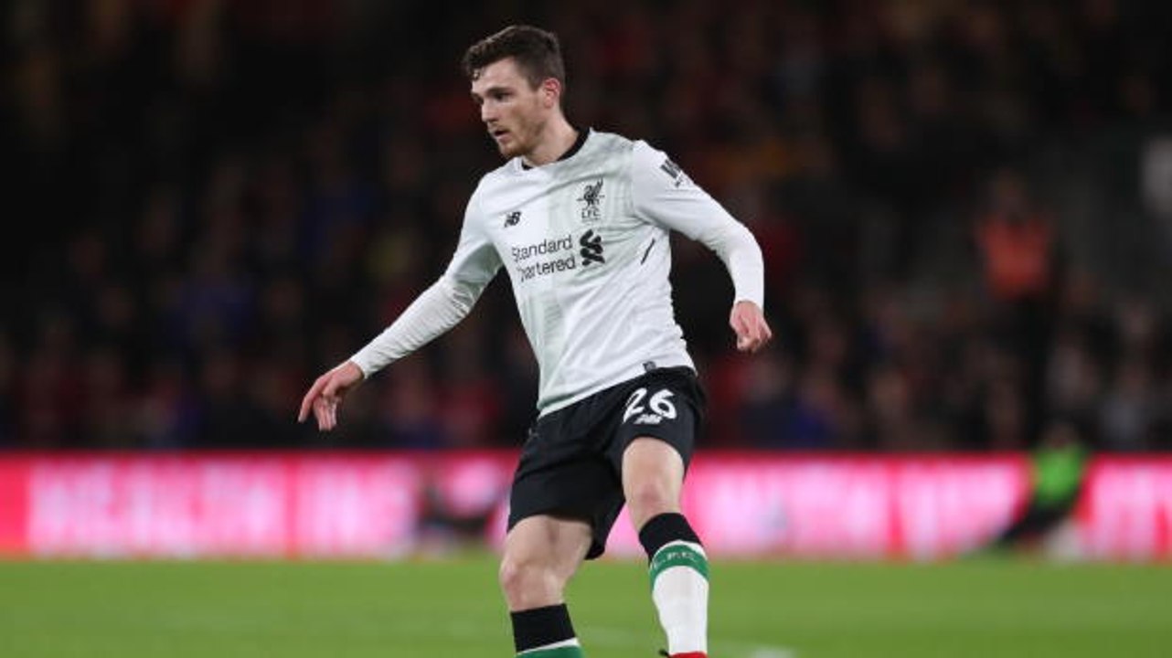 Klopp impressed by Robertson's improvement for Liverpool