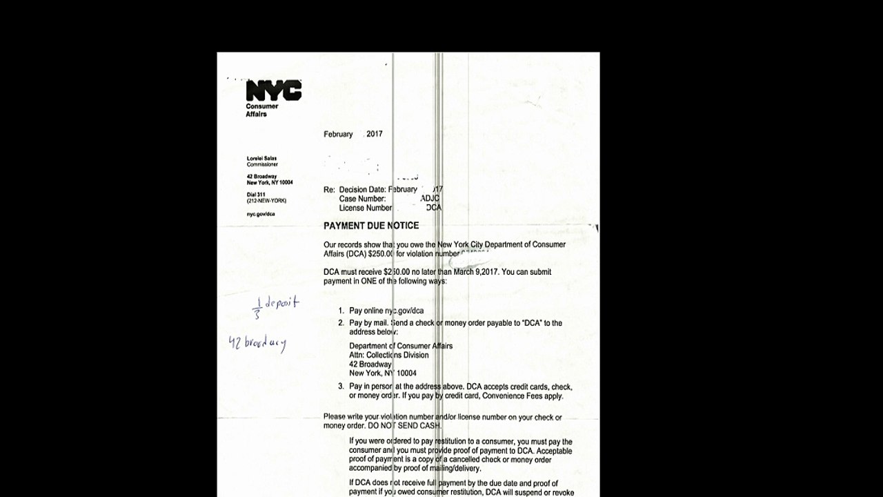DCA violations