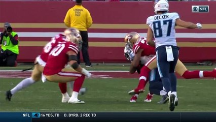 Marcus Mariota delivers huge pass to Rishard Matthews to convert on third down