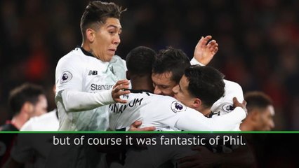 Klopp revels in 'fantastic' Liverpool goals