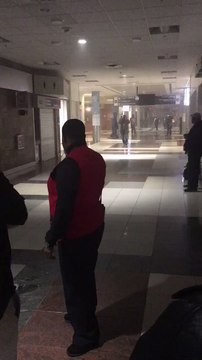 Smoke and Blinking Lights During Power Outage at Atlanta Airport