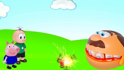 BOCÃO PLAY DOH BATALHA FIDGET SPINNER COM GEORGE PIG PATATI MONICA E CEBOLINHA-4B82L3hAj0o