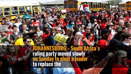 Disputes Delay Vote on African National Congress Leader