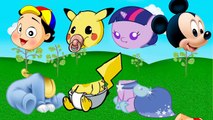 bebes baby Pikachu Mickey Quico e My Little Pony cabeça corpo troca toykids-mWboDrBjI4M