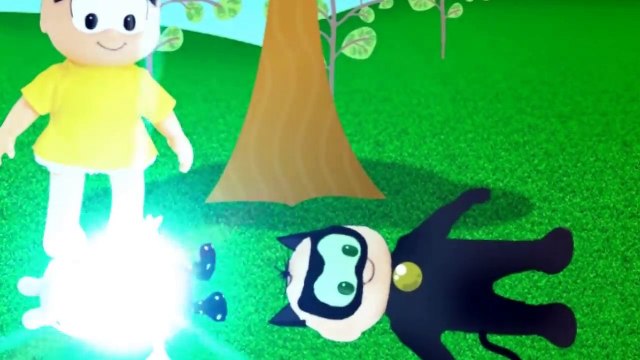 Cebolinha Cat Noir beija Monica miraculous ladybnug e vence Cascão Halk Moht toykids-vBscgmF5IzI