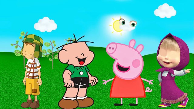 troca olhos chaves cebolinha masha e Peppa toykids-HfrkH6w4Iw0