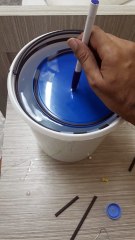 Continuous rotation of disk with magnetic Strip