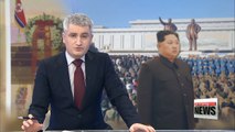 Kim Jong-un visits mausoleum for late father, vows 'fight' for North Korea