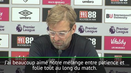 Klopp : "Nous étions concentrés dès la première seconde"