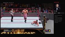 WWE 2K18 Clash Of Champions 2017 Pre Show MoJo Rawley Vs Zack Ryder