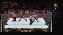 WWE 2K18 Clash Of Champions 2017 Tag Titles The Usos Vs Rusev English Vs Gable Benjamin Vs New Day