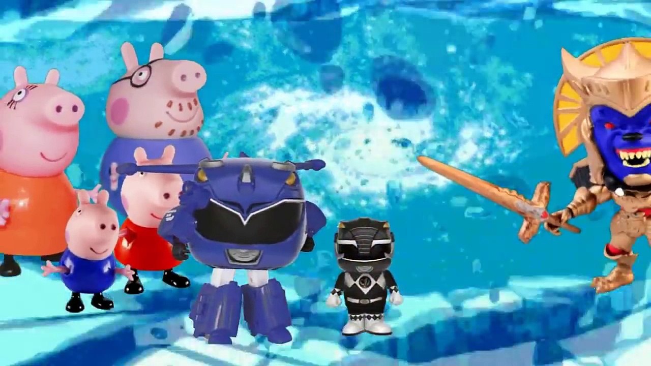Peppa Pig jet super wings e daniel tigre se transformam em Power Ranger totoykids--mADpYwhyuw