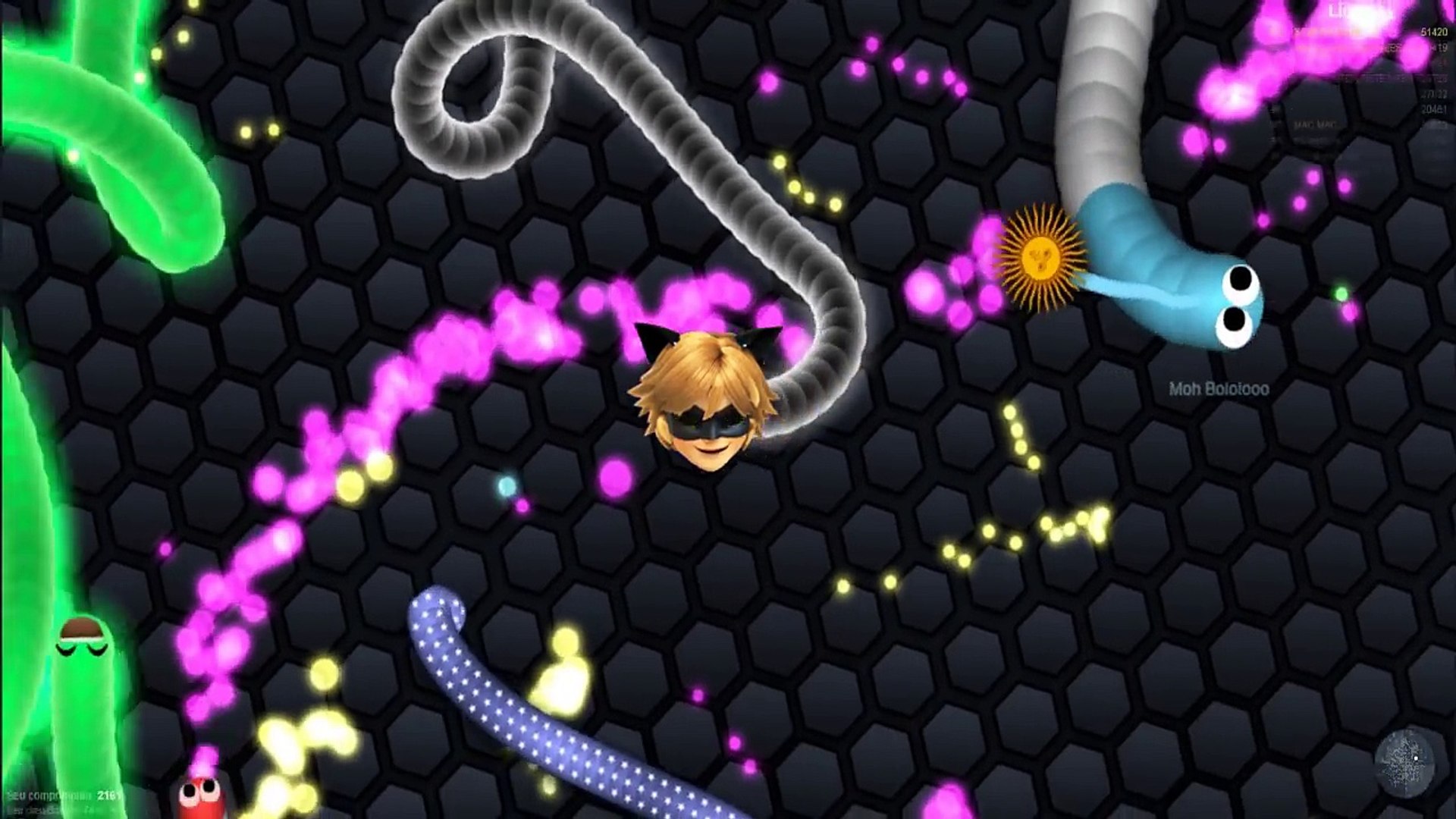 slither.io Miraculous Ladybug Vs Cat Noir batalha jogo cobra gigante  totoykids-i2QHp5MTfYM - Video Dailymotion