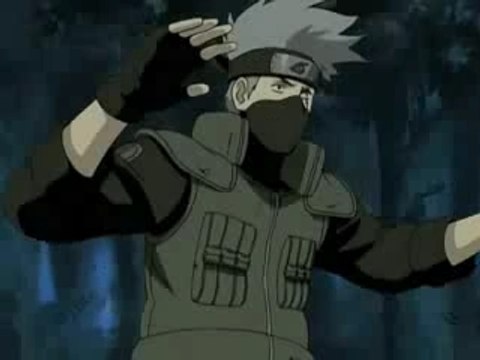 Naruto shippuuden- kakashi vs naruto & sakura