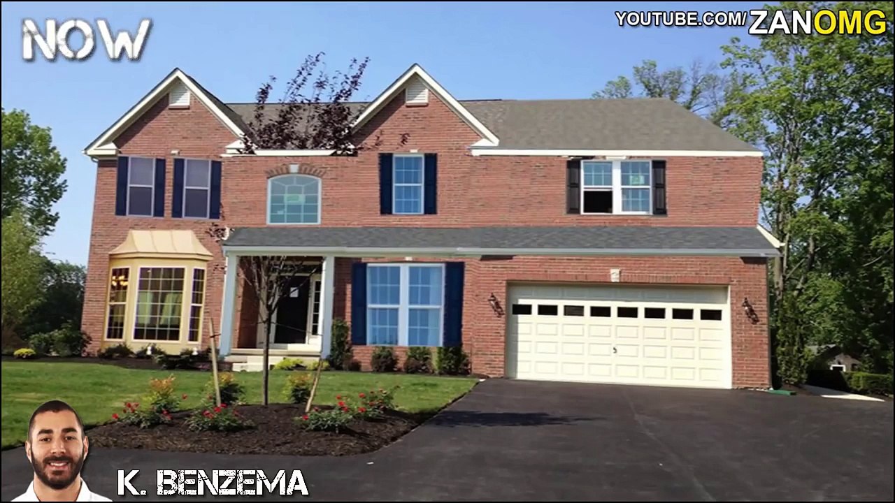 10 Footballers Houses _ Then & Now _ Ft. Messi, Ronaldo, Neymar.etc