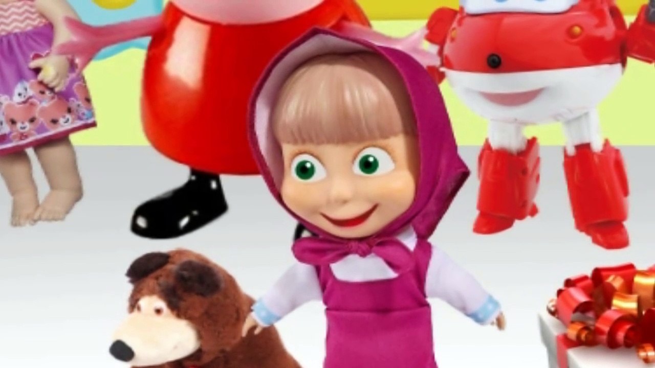 Peppa Pig DIA DAS CRIANÇAS Venom homem aranha Masha patrulha canina George Pig totoykids-Gy7H3WStHE8