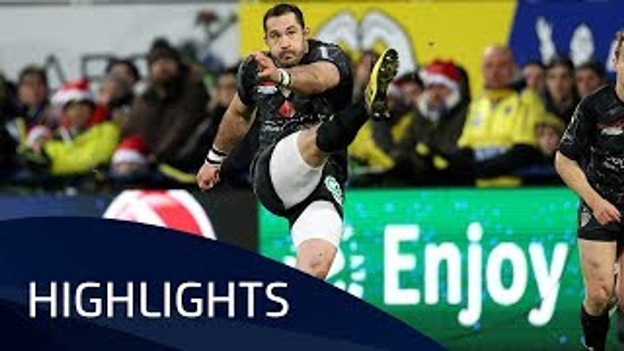 ASM Clermont Auvergne v Saracens (P2) - Highlights – 17.12.2017
