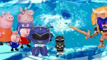 Peppa Pig George Pig Jett super wings Daniel Tigre viram Power Ranger contra o mau TOTOYKIDS-pfKEayudssA