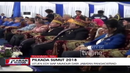 Pangkostrad Letjen Edy Rahmayadi Maju di Pilgub Sumut 2018