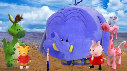 Peppa Pig  Meu Amigãozão  Episódio praia por debaixo do mar tubarão-6g_8jdKP7Zk