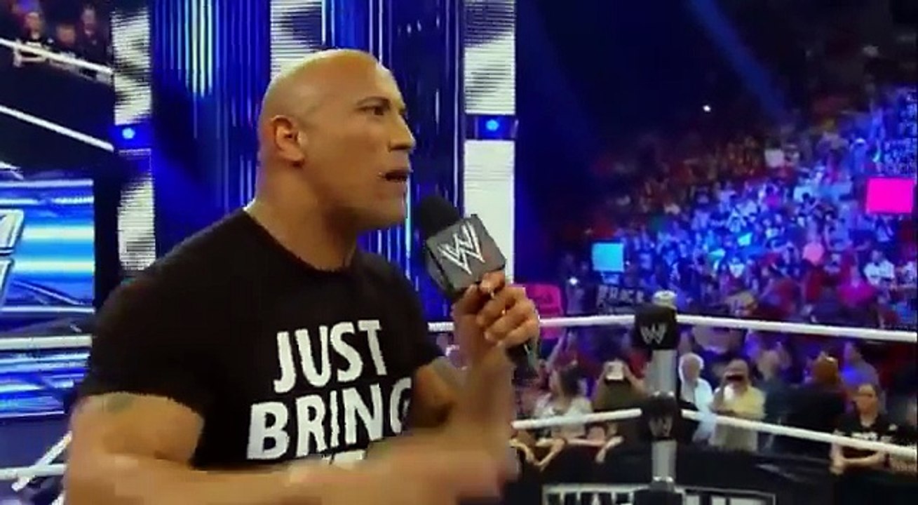 WWE 2017 The Rock Returns face to face with Braun Strowman Look Whats happen after WWE History