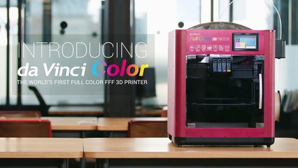 Da Vinci Color - The World First Full Color FFF 3D Printer