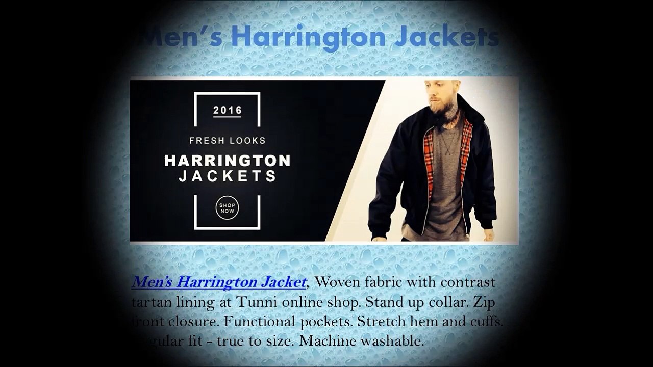 Men's Harrington Jacket