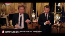 Emmanuel Macron se définit comme un président 