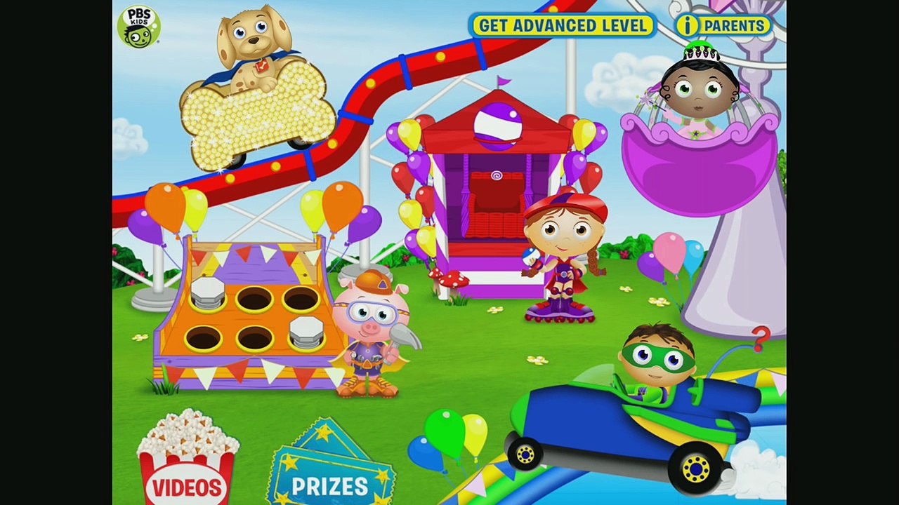 SUPER WHY! Lets Play and Learn! PBS Kids Learning Apps/Games for Kids part 1