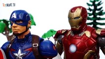 Go Avengers, The Villains Are Coming~! No one is match for Gladiator Hulk - ToyMart TV-iJKYtXNip7g