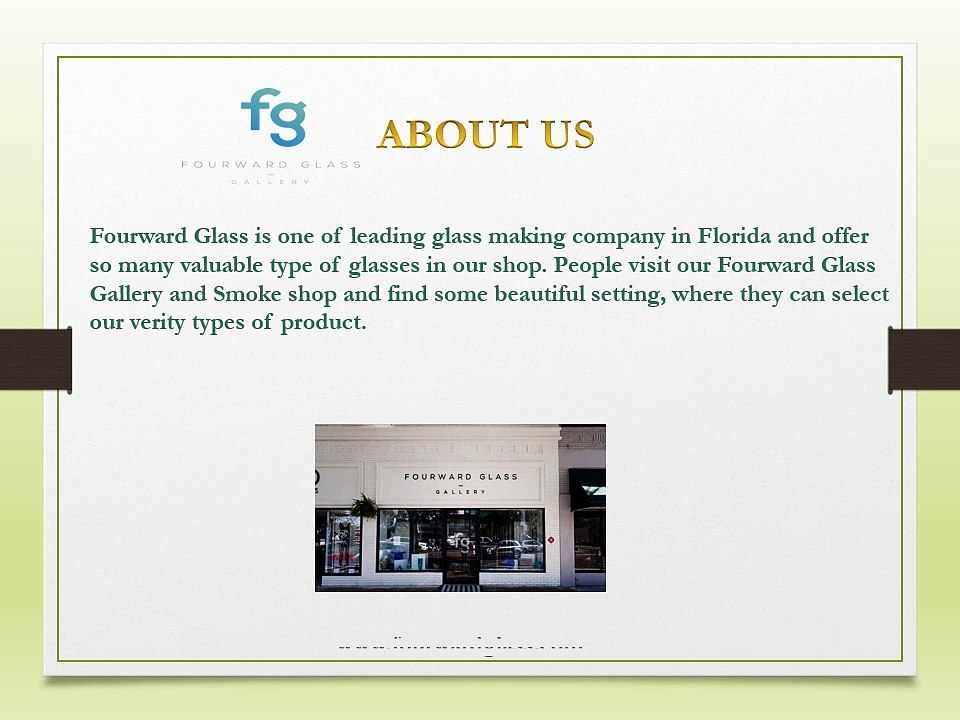 Fourward Glass one of the best Heady Glass Shop