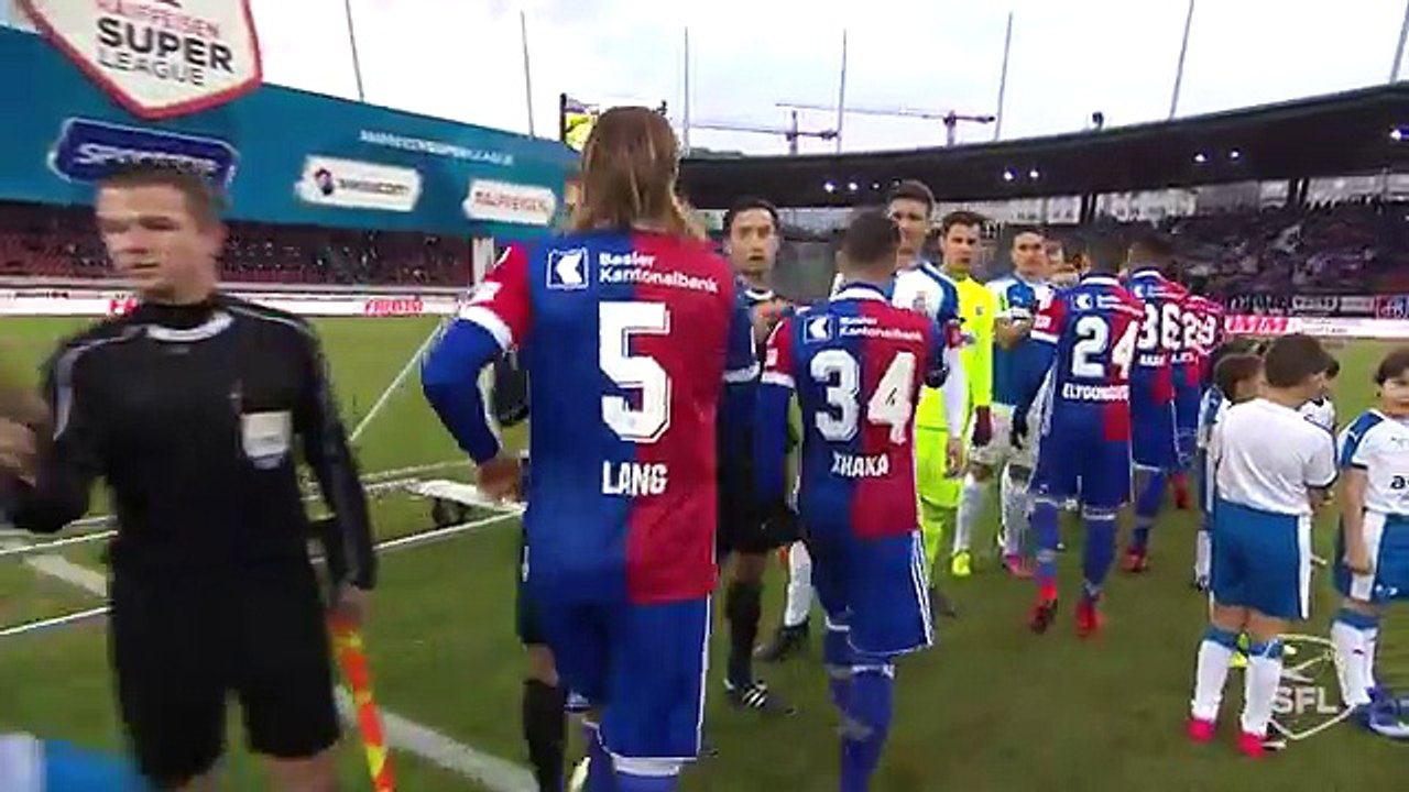 Grasshoppers 0:2 Basel ( Swiss Super League 17 December)