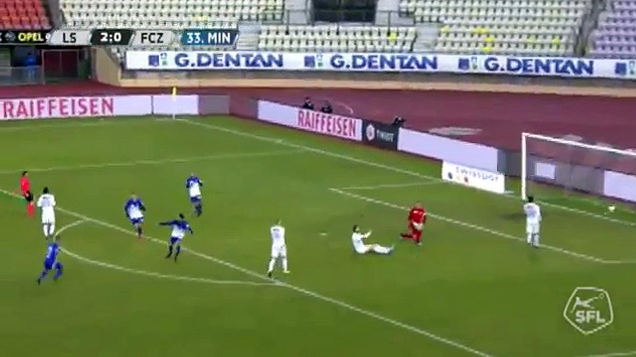 Lausanne 2:0 Zurich ( Swiss Super League 17 December)