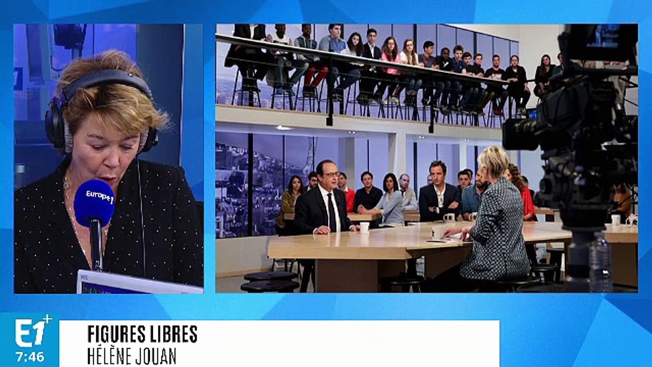 L'interview en marche d'un président en marche