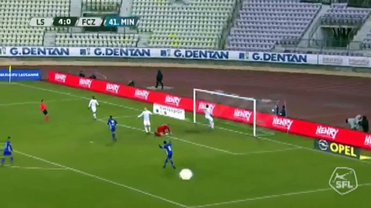 Lausanne 4:0 Zurich ( Swiss Super League 17 December)