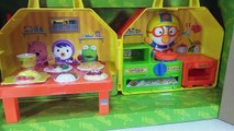 Pororo bag play house Baby doll kitchen play toys play 뽀로로 보글보글 가방 소꿉놀이 아기인형 부엌놀이 장난감놀이 - 토이몽