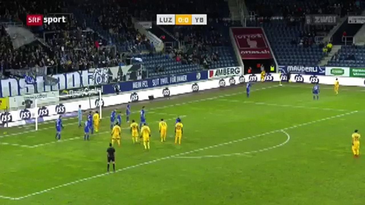 Luzern 0:1 Young Boys ( Swiss Super League 17 December)
