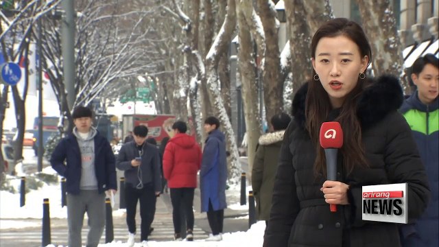 First heavy snow advisory issued in Seoul this winter
