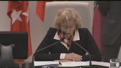 Carmena: No puedo permitir que edil de Hacienda no apoye su propia propuesta