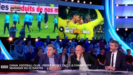 Pierre Ménès vs FC Nantes : le chroniqueur descend le community manager du club (vidéo)