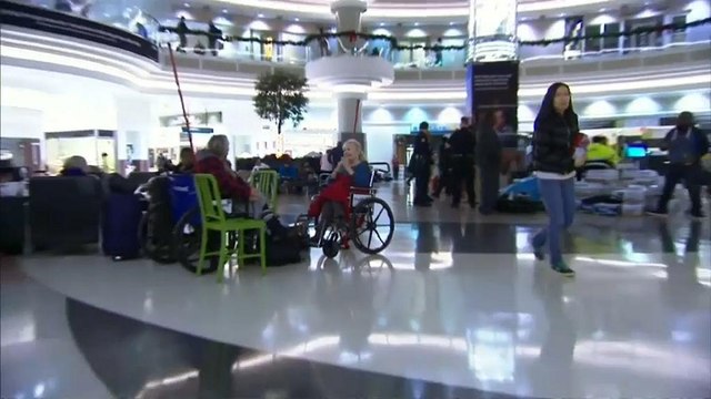 Аэропорт в Атланте вновь открыт