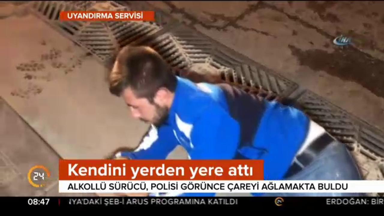 Ağlamaya başladı