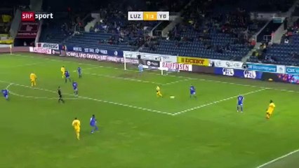 Luzern 1:4 Young Boys ( Swiss Super League 17 December)