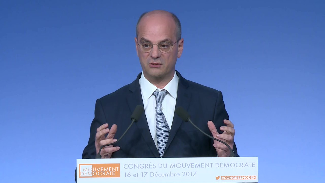 Jean-Michel Blanquer, Ministre de l'Education - Congrès 2017