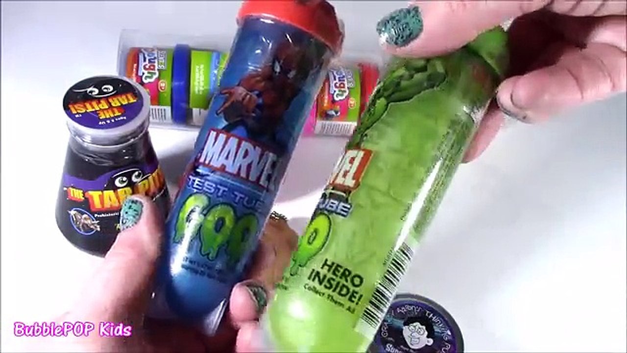 Cutting OPEN Squishy Poop Cookie! Gudetama Eats SLIME! Scented Dough! Putty! Test Tube Ooze! FUN