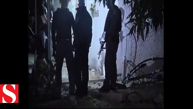 İşgalci İsrail yine Gazze'yi vurdu